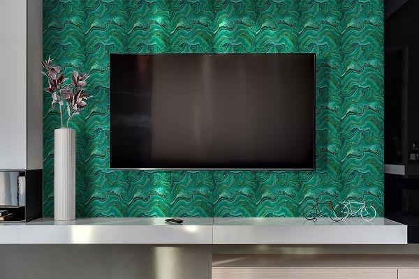 Revestimiento pared pvc Textura de la malaquita