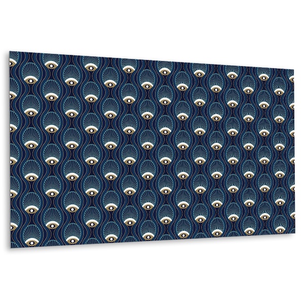 Revestimiento de pared de PVC Ojos de patrón vintage