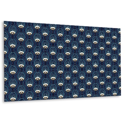 Revestimiento de pared de PVC Ojos de patrón vintage