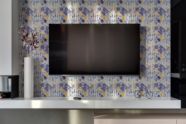Revestimiento de pared de PVC Azulejos vintage