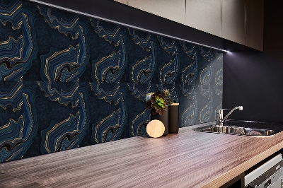 Revestimiento pared pvc Patrón oscuro con estilo