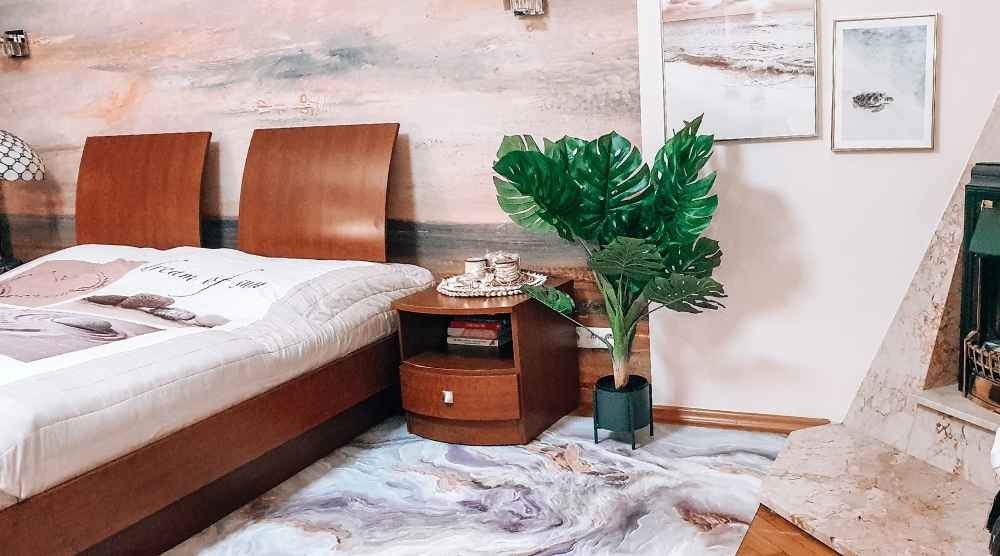 alfombra de dormitorio