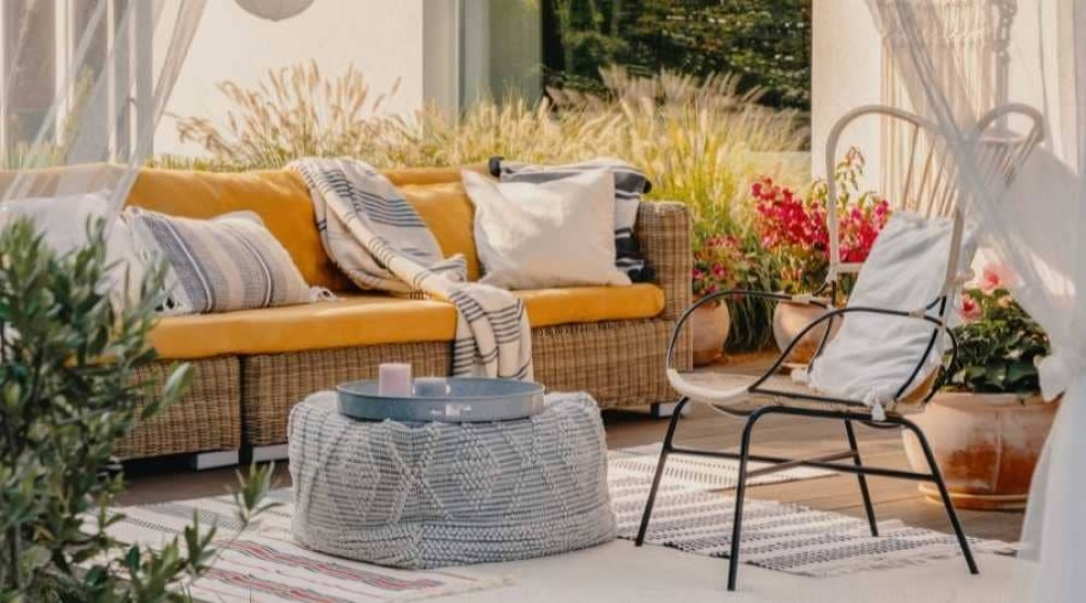 cómo arreglar una terraza frente a la casa